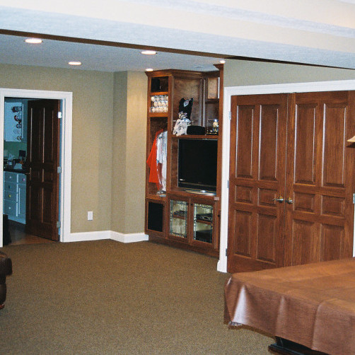 Basement Pool Table Room OH