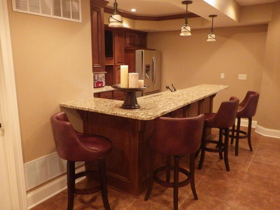 Wet bar with full sized appliances